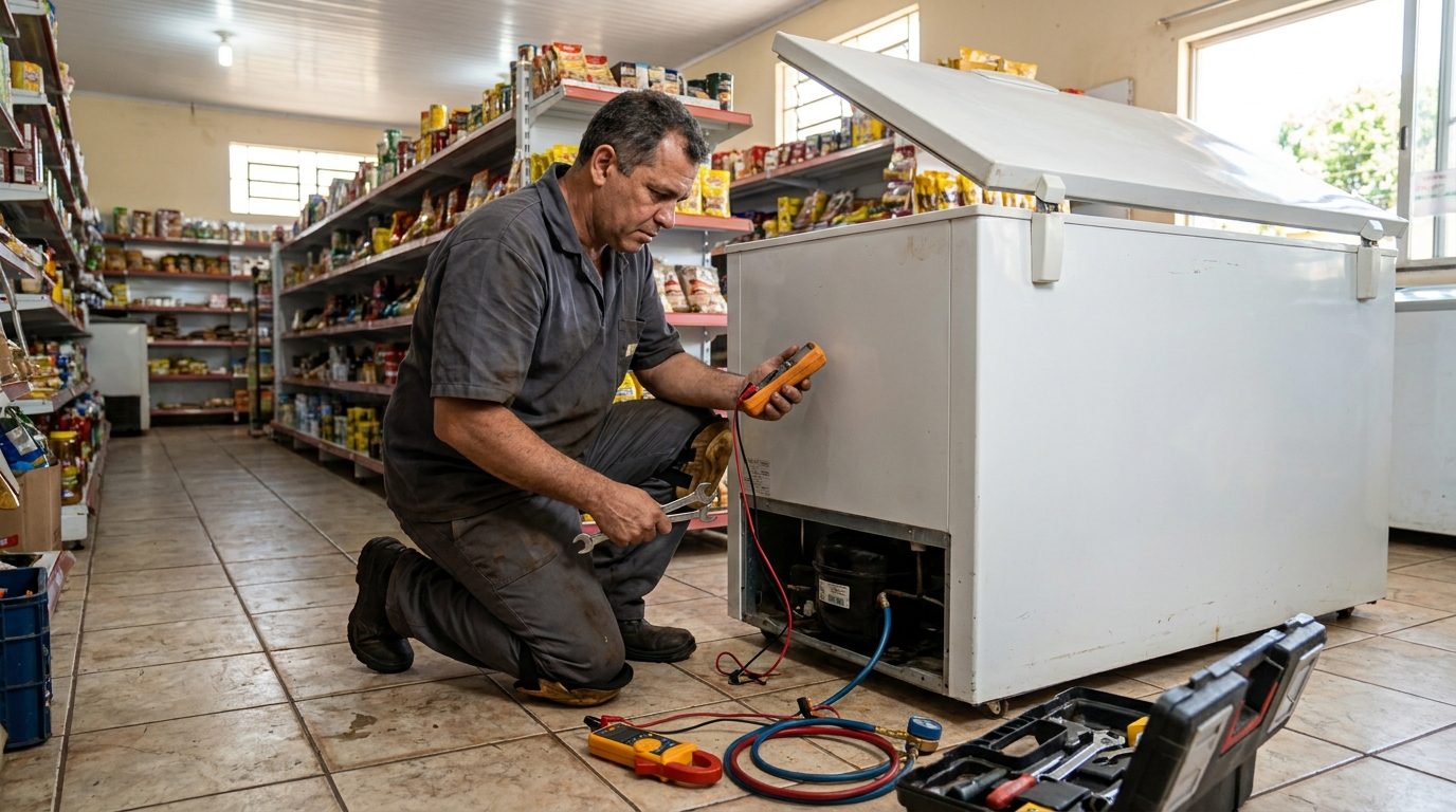 Manutenção em Motor Ventilador em Santos‑SP
